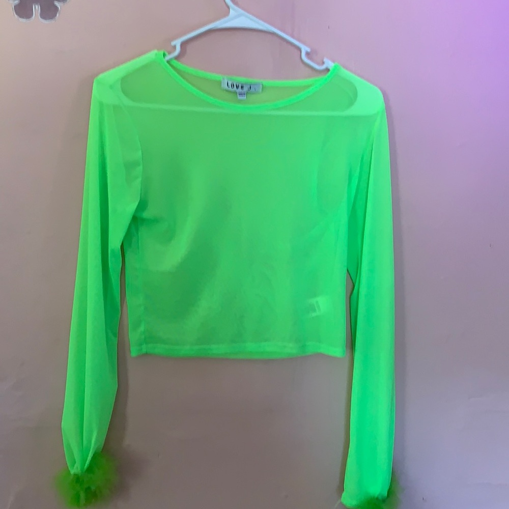 sheer mesh shirt